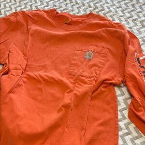 Carhartt Men's Bright Orange Long Sleeve Tee